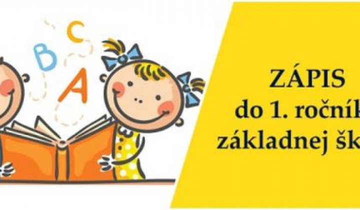 Fotka - ZÁPIS do 1. ročníka v školskom roku 2025/2026