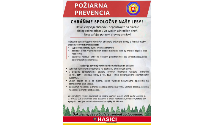 Fotka - Požiarna prevencia